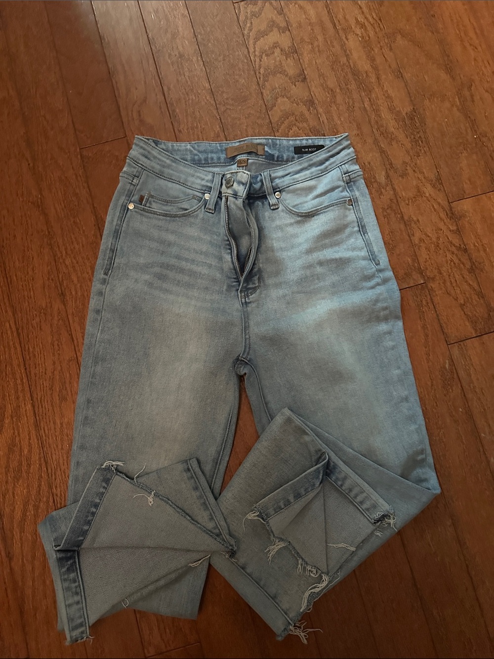 Judy Blue Light Wash Slim Straight Men’s Jeans